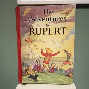 The Adventures of Rupert Book Vintage 1991 hardcover
